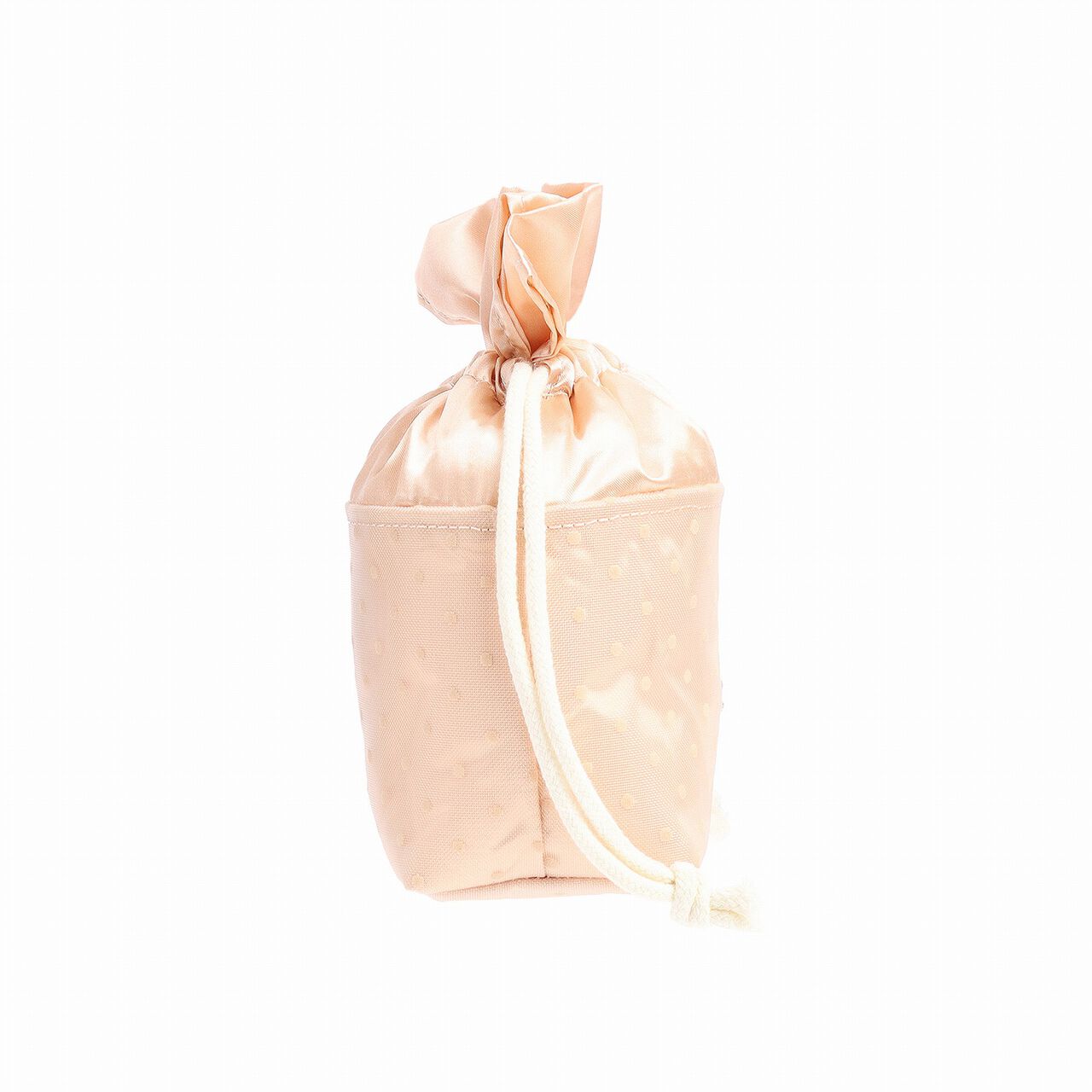 LOUNGE Drawstring Pouch Small,Pink Beige, large image number 1