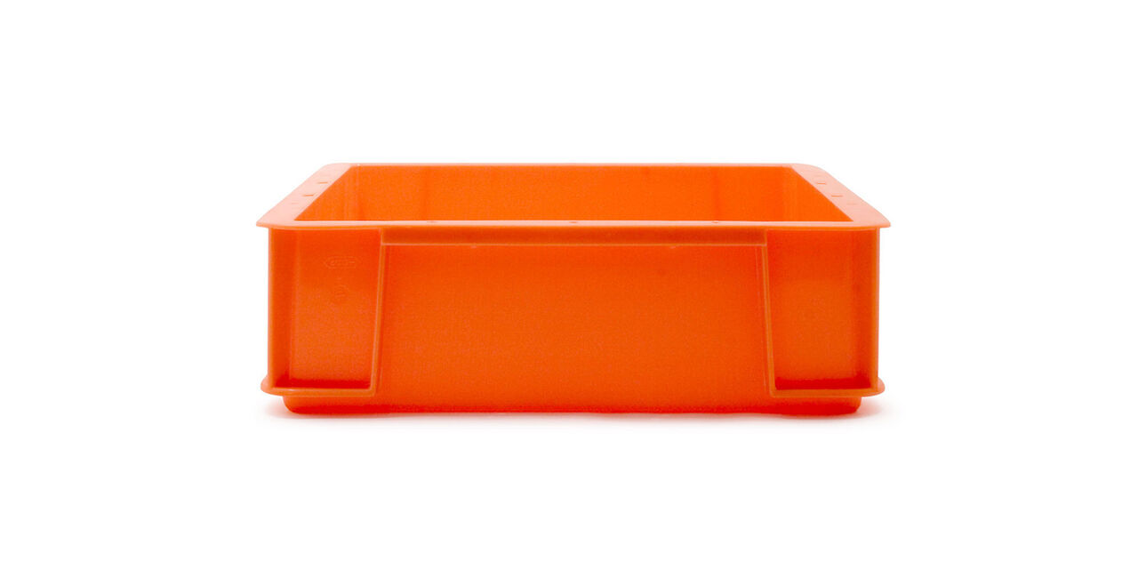 Plastic container Sanbox 340*100,Orange, large image number 0