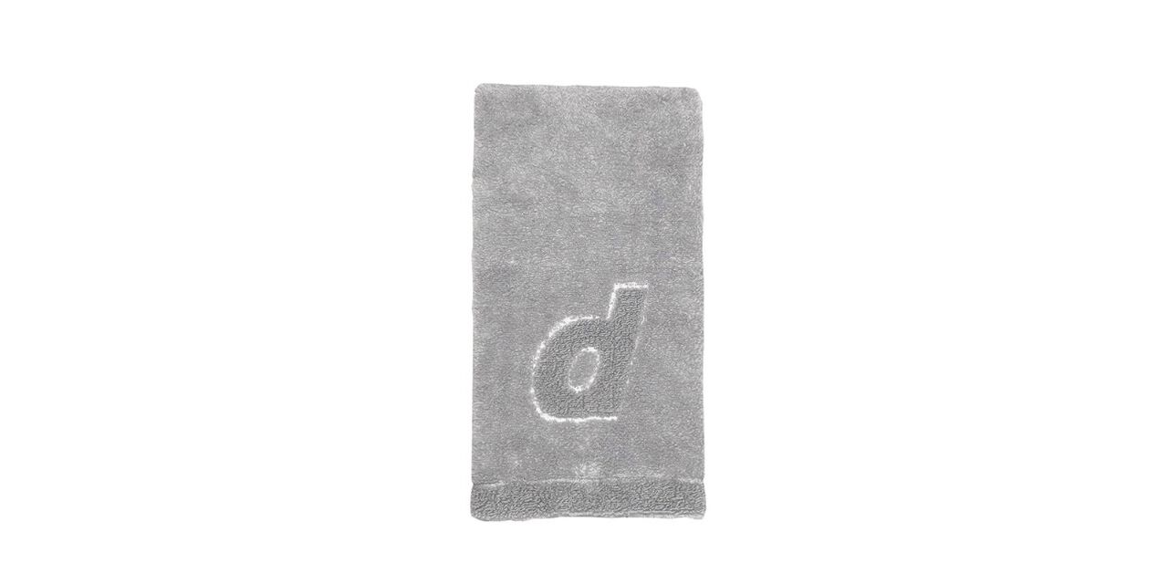 d room Organic Cotton Face Towel,Gray, large image number 0