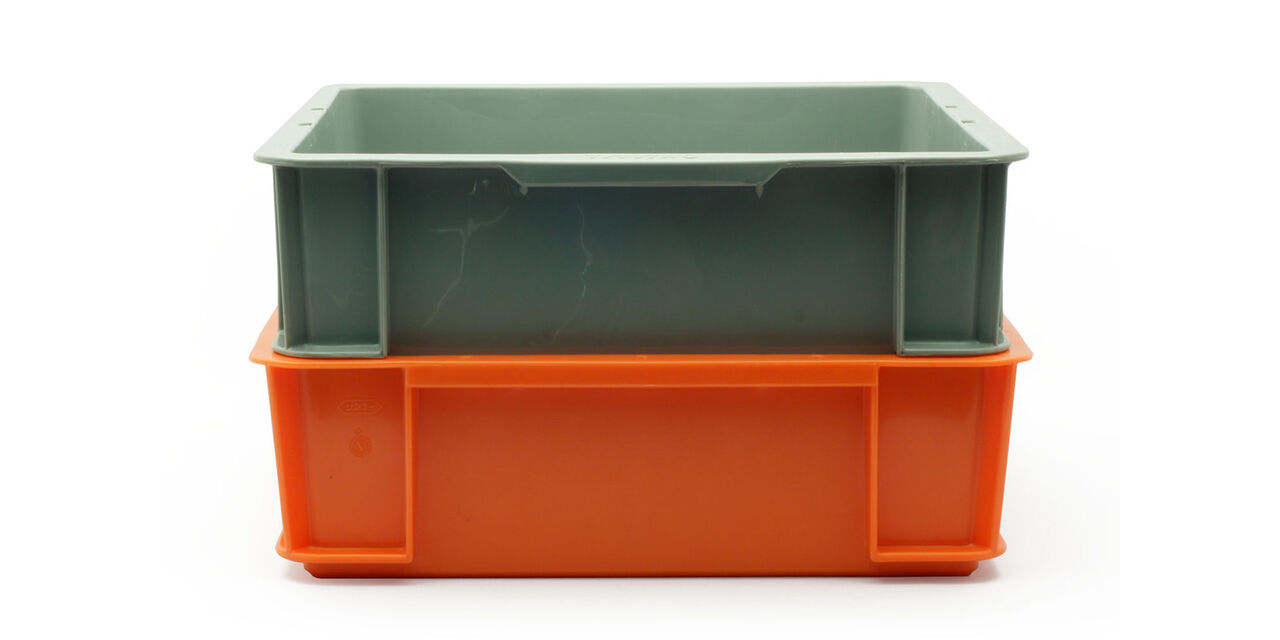 Plastic container Sanbox 340*100,Orange, large image number 3