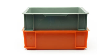 Plastic container Sanbox 340*100,Orange, small image number 3