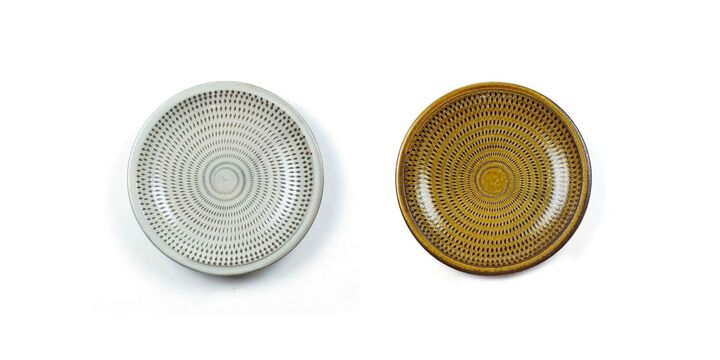 Tetsuzo Ota Pottery Ceramic Plate 7 Inch