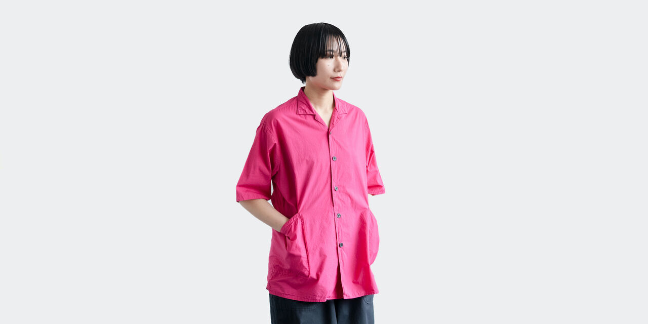 Side Pocket Shirt,Pink, large image number 2