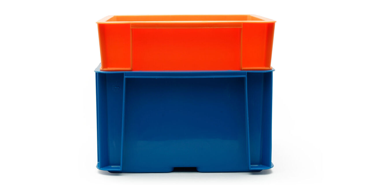 Plastic container Sanbox 340*100,Orange, large image number 4