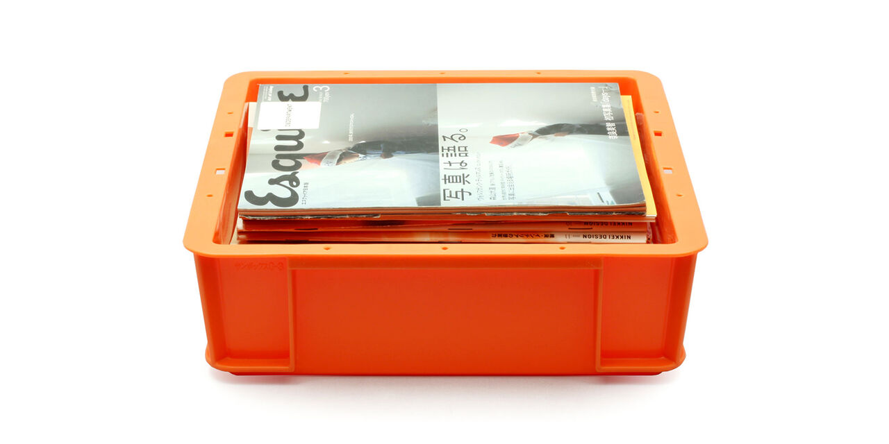 Plastic container Sanbox 340*100,Orange, large image number 2