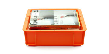 Plastic container Sanbox 340*100,Orange, small image number 2