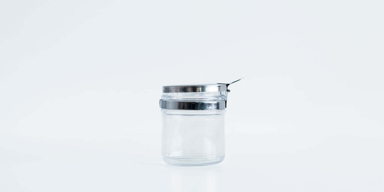 Glass Jar Clear S,Clear, large image number 0