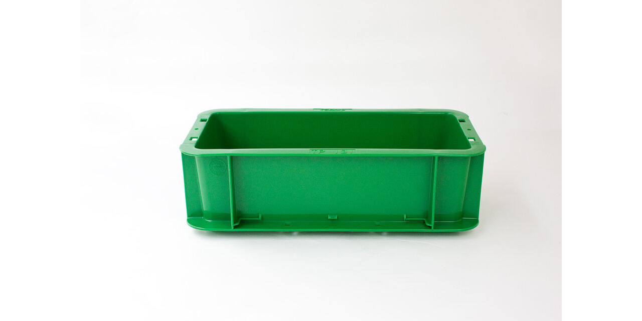 Plastic container Sanbox,Green, large image number 1